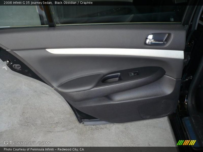 Black Obsidian / Graphite 2008 Infiniti G 35 Journey Sedan