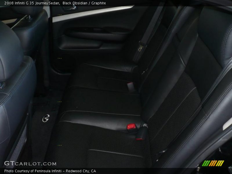 Black Obsidian / Graphite 2008 Infiniti G 35 Journey Sedan