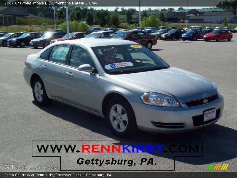 Silverstone Metallic / Gray 2007 Chevrolet Impala LT