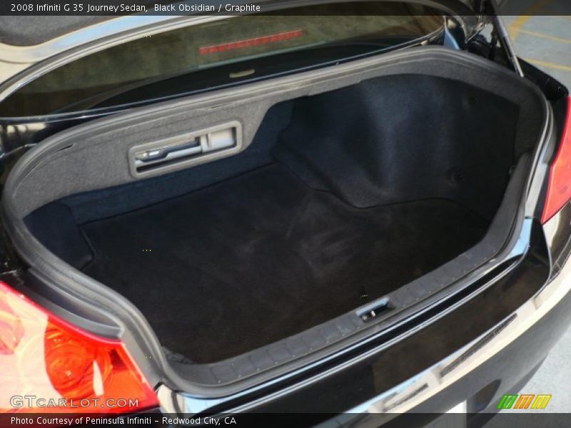 Black Obsidian / Graphite 2008 Infiniti G 35 Journey Sedan