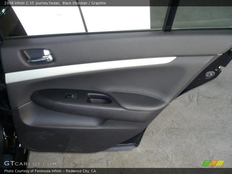 Black Obsidian / Graphite 2008 Infiniti G 35 Journey Sedan