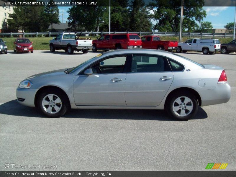 Silverstone Metallic / Gray 2007 Chevrolet Impala LT