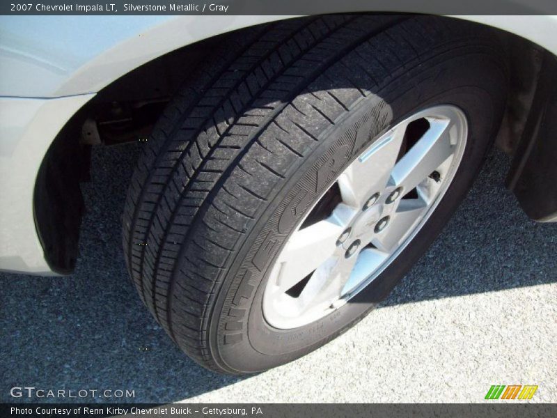 Silverstone Metallic / Gray 2007 Chevrolet Impala LT