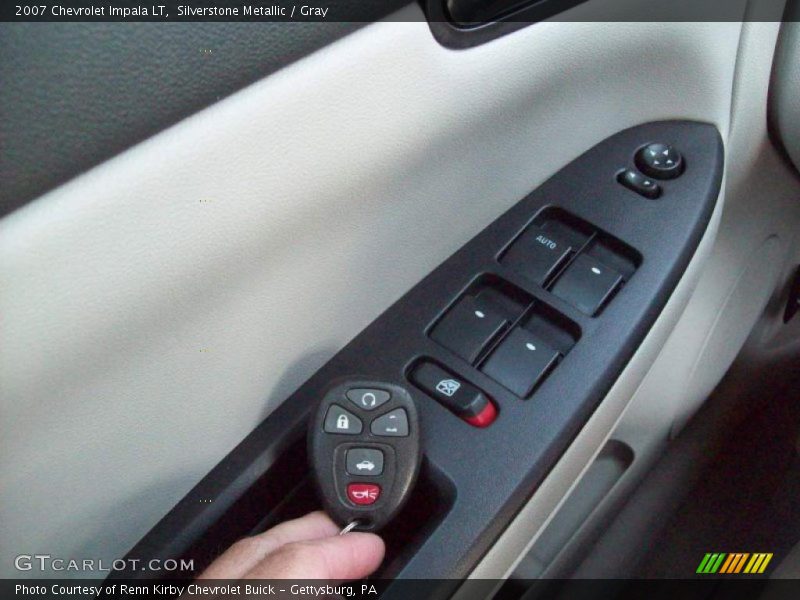 Silverstone Metallic / Gray 2007 Chevrolet Impala LT
