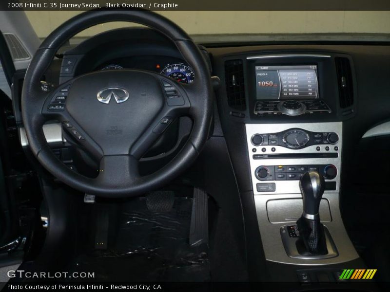 Black Obsidian / Graphite 2008 Infiniti G 35 Journey Sedan