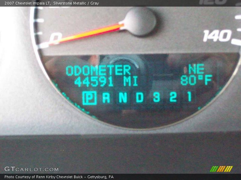 Silverstone Metallic / Gray 2007 Chevrolet Impala LT