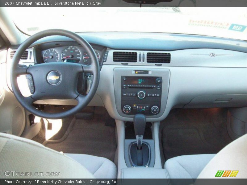Silverstone Metallic / Gray 2007 Chevrolet Impala LT