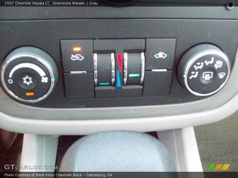 Silverstone Metallic / Gray 2007 Chevrolet Impala LT
