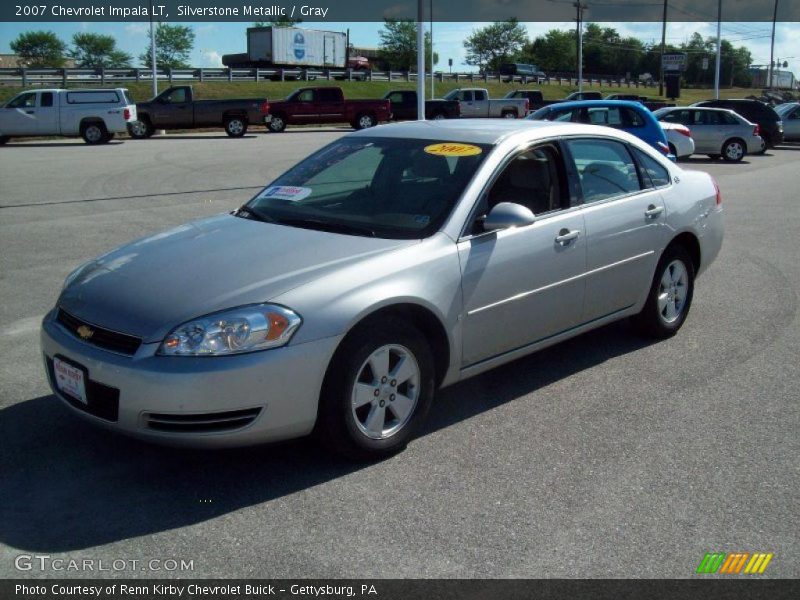 Silverstone Metallic / Gray 2007 Chevrolet Impala LT