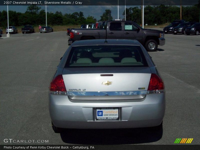 Silverstone Metallic / Gray 2007 Chevrolet Impala LT