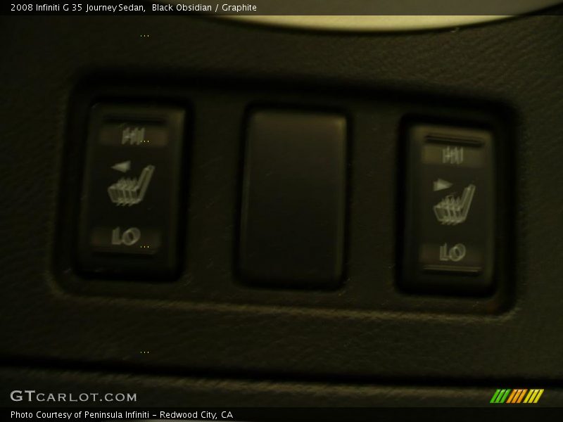 Black Obsidian / Graphite 2008 Infiniti G 35 Journey Sedan