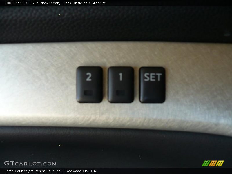 Black Obsidian / Graphite 2008 Infiniti G 35 Journey Sedan