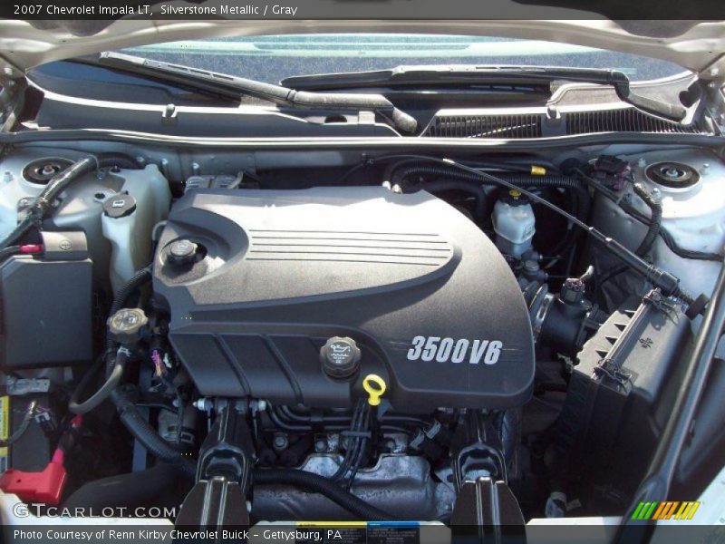 Silverstone Metallic / Gray 2007 Chevrolet Impala LT