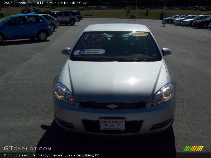 Silverstone Metallic / Gray 2007 Chevrolet Impala LT