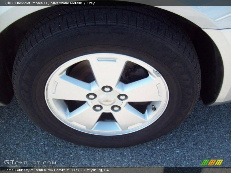 Silverstone Metallic / Gray 2007 Chevrolet Impala LT