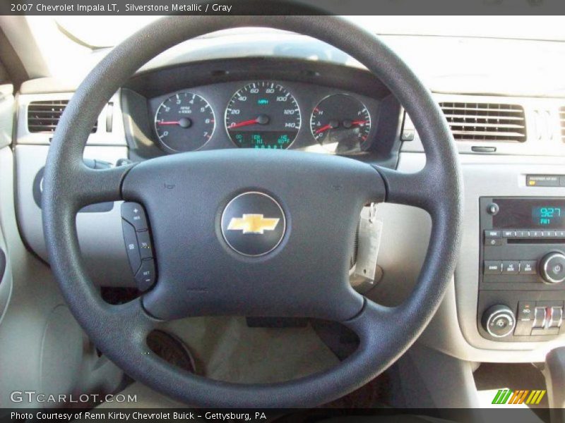 Silverstone Metallic / Gray 2007 Chevrolet Impala LT
