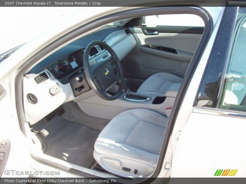 Silverstone Metallic / Gray 2007 Chevrolet Impala LT
