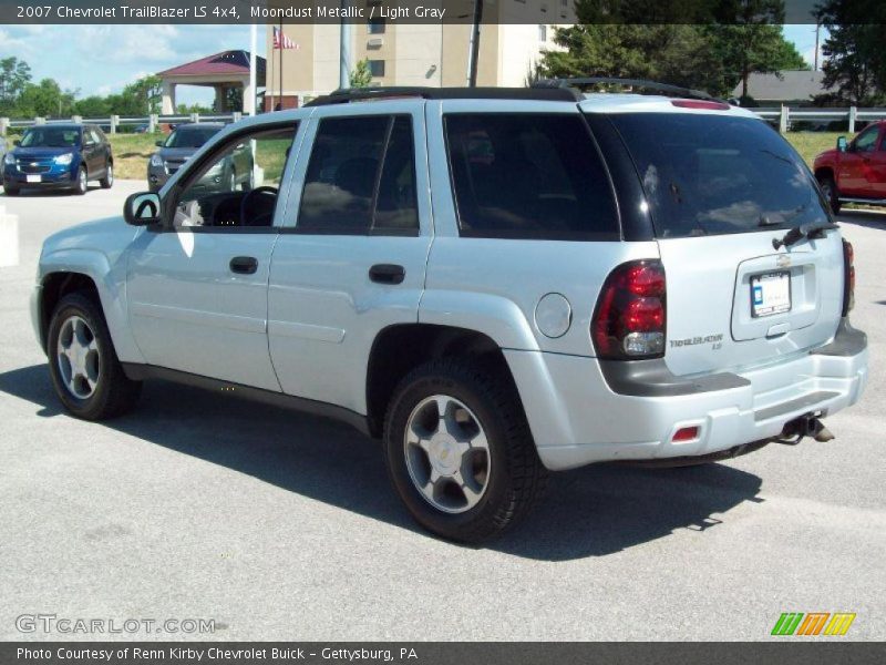 Moondust Metallic / Light Gray 2007 Chevrolet TrailBlazer LS 4x4