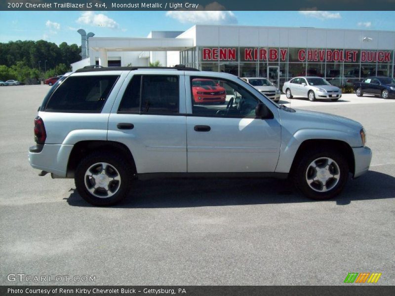 Moondust Metallic / Light Gray 2007 Chevrolet TrailBlazer LS 4x4