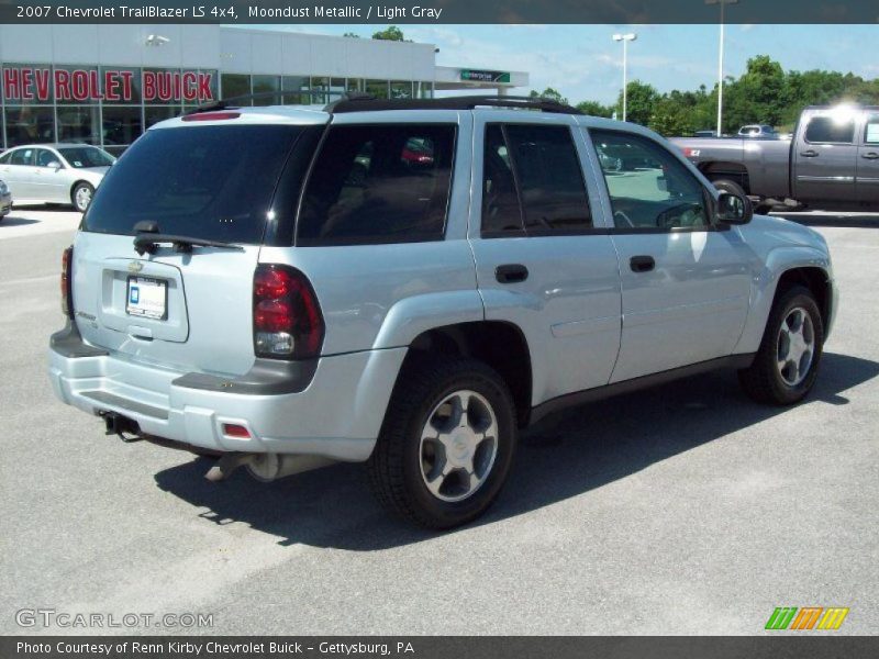 Moondust Metallic / Light Gray 2007 Chevrolet TrailBlazer LS 4x4