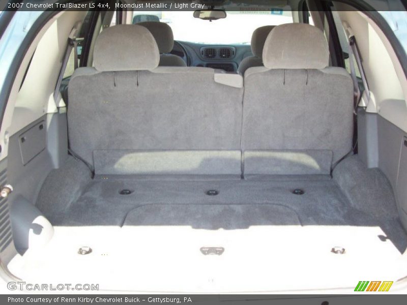 Moondust Metallic / Light Gray 2007 Chevrolet TrailBlazer LS 4x4