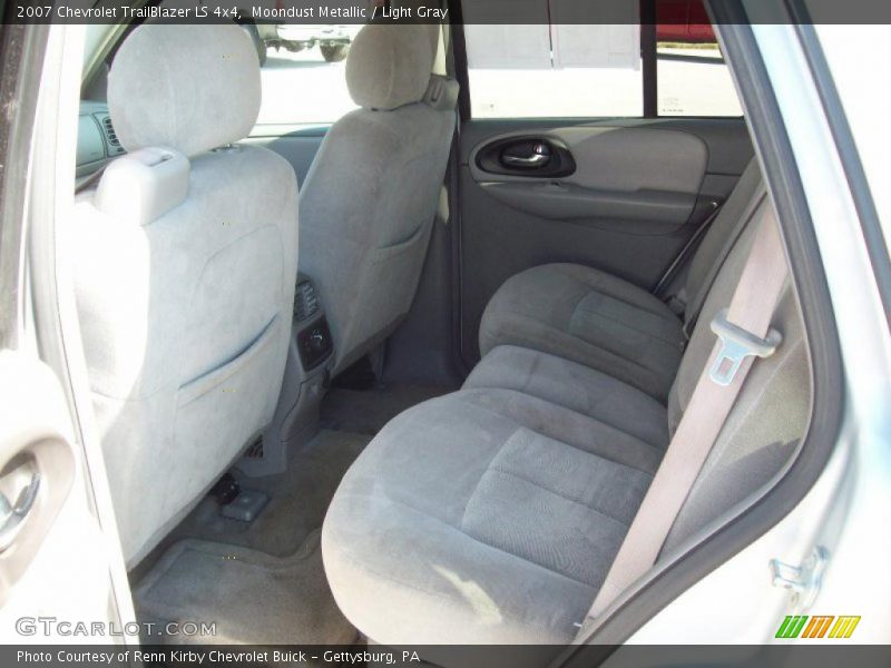 Moondust Metallic / Light Gray 2007 Chevrolet TrailBlazer LS 4x4