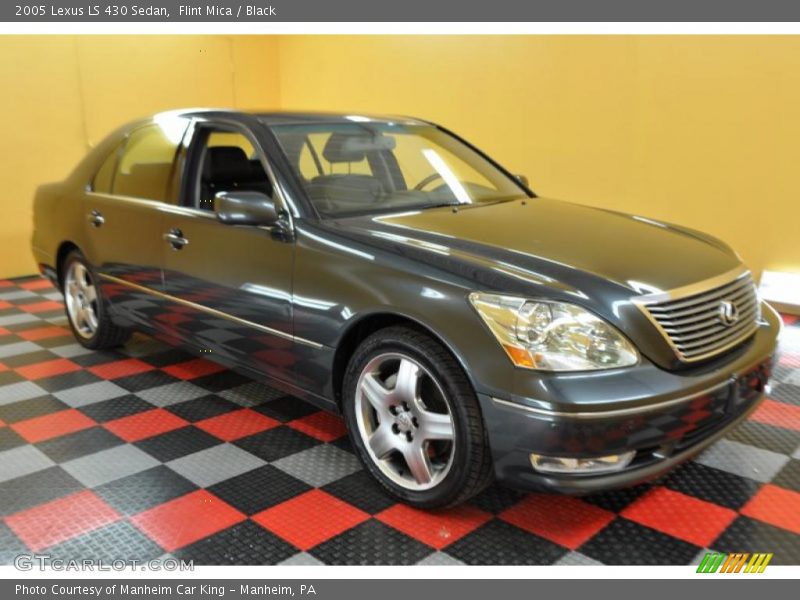 Flint Mica / Black 2005 Lexus LS 430 Sedan