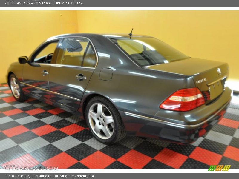 Flint Mica / Black 2005 Lexus LS 430 Sedan