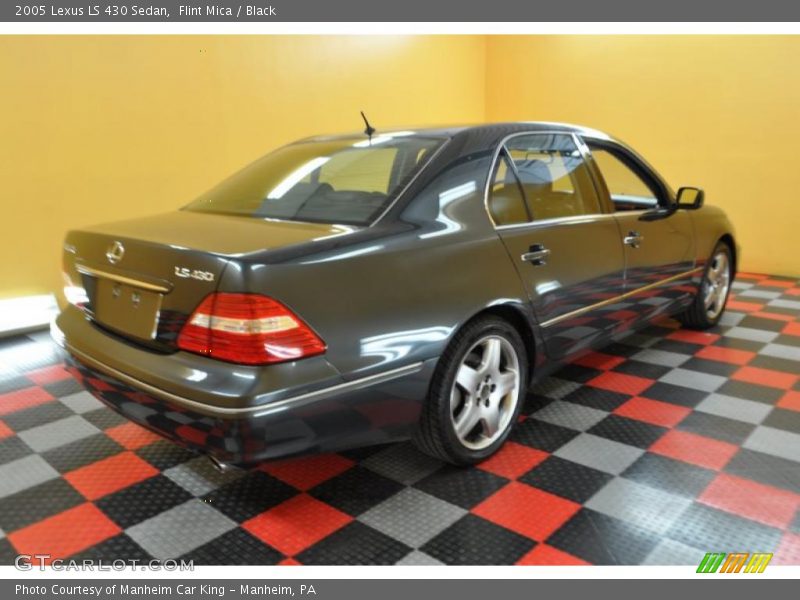 Flint Mica / Black 2005 Lexus LS 430 Sedan