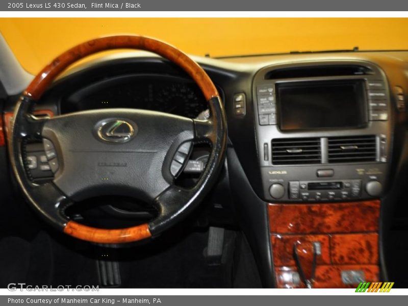 Flint Mica / Black 2005 Lexus LS 430 Sedan