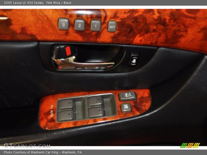 Flint Mica / Black 2005 Lexus LS 430 Sedan