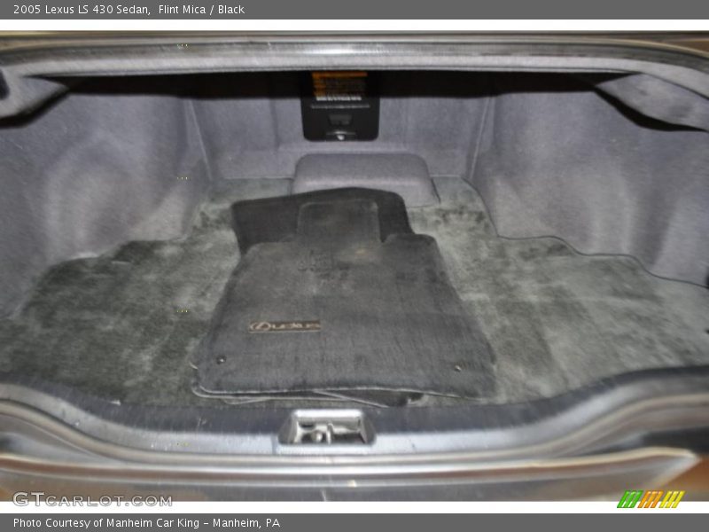 Flint Mica / Black 2005 Lexus LS 430 Sedan