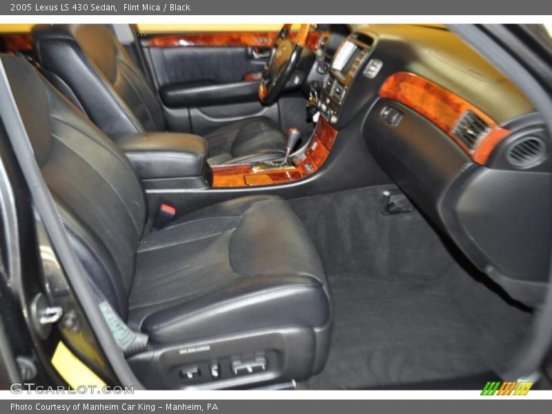 Flint Mica / Black 2005 Lexus LS 430 Sedan