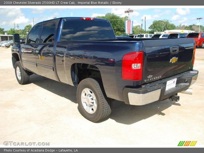 Imperial Blue Metallic / Ebony 2009 Chevrolet Silverado 2500HD LT Crew Cab
