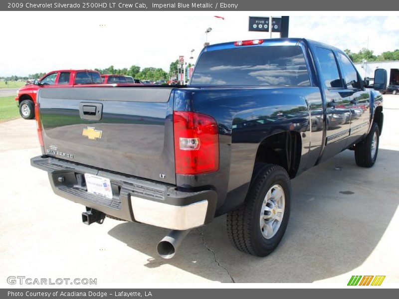 Imperial Blue Metallic / Ebony 2009 Chevrolet Silverado 2500HD LT Crew Cab