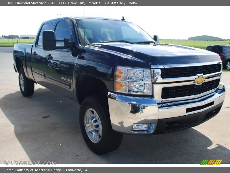 Imperial Blue Metallic / Ebony 2009 Chevrolet Silverado 2500HD LT Crew Cab