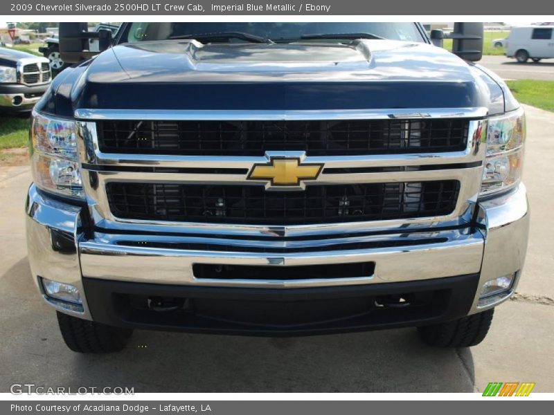 Imperial Blue Metallic / Ebony 2009 Chevrolet Silverado 2500HD LT Crew Cab