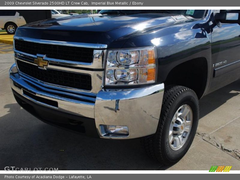 Imperial Blue Metallic / Ebony 2009 Chevrolet Silverado 2500HD LT Crew Cab