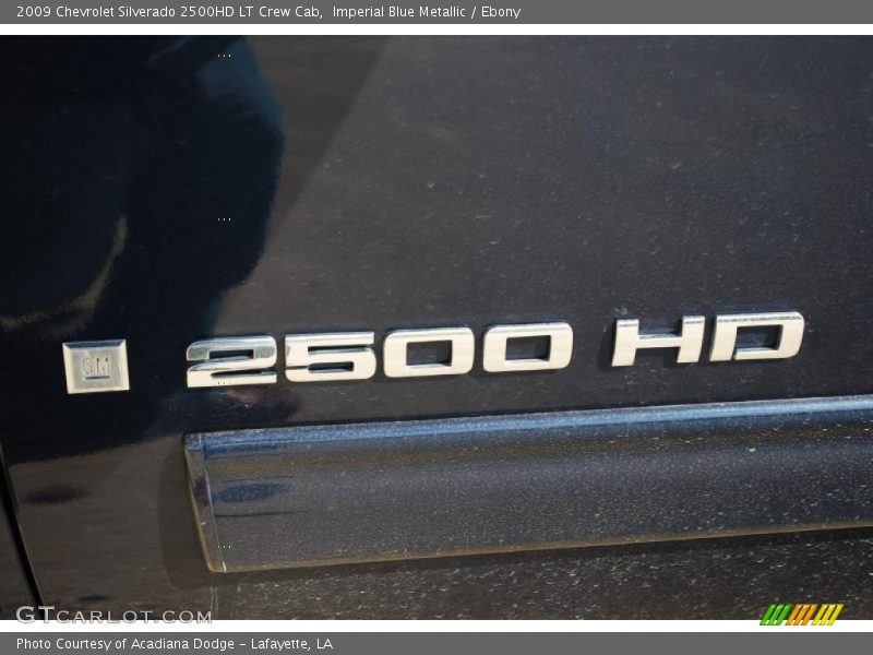 Imperial Blue Metallic / Ebony 2009 Chevrolet Silverado 2500HD LT Crew Cab