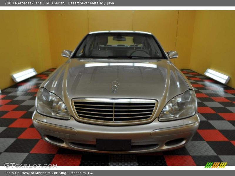 Desert Silver Metallic / Java 2000 Mercedes-Benz S 500 Sedan
