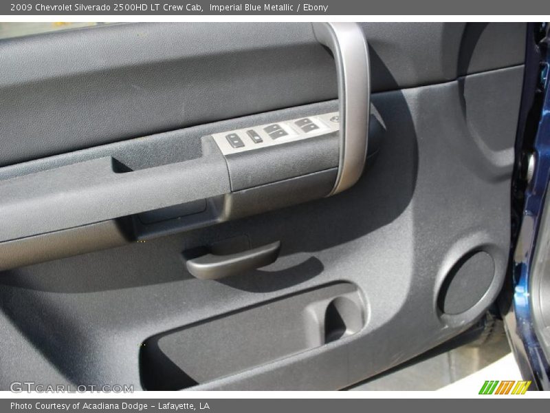 Imperial Blue Metallic / Ebony 2009 Chevrolet Silverado 2500HD LT Crew Cab
