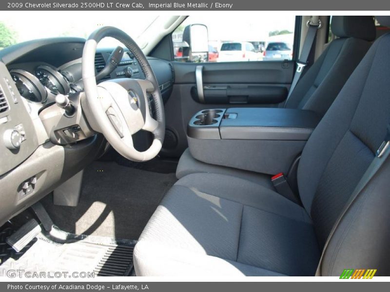 Imperial Blue Metallic / Ebony 2009 Chevrolet Silverado 2500HD LT Crew Cab