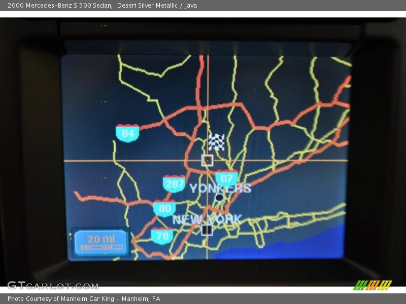 Desert Silver Metallic / Java 2000 Mercedes-Benz S 500 Sedan