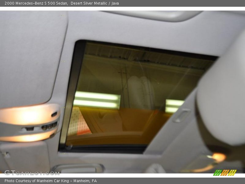 Desert Silver Metallic / Java 2000 Mercedes-Benz S 500 Sedan