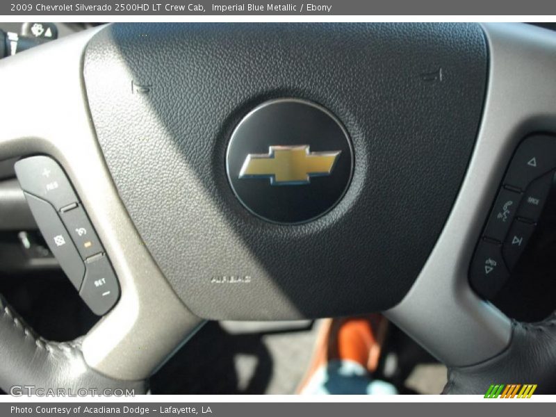 Imperial Blue Metallic / Ebony 2009 Chevrolet Silverado 2500HD LT Crew Cab