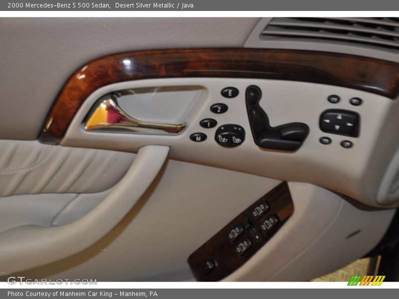 Desert Silver Metallic / Java 2000 Mercedes-Benz S 500 Sedan