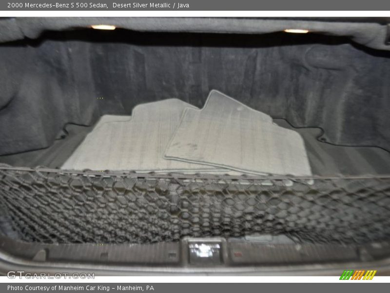 Desert Silver Metallic / Java 2000 Mercedes-Benz S 500 Sedan