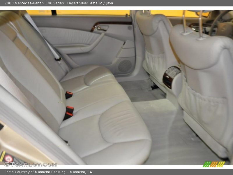 Desert Silver Metallic / Java 2000 Mercedes-Benz S 500 Sedan