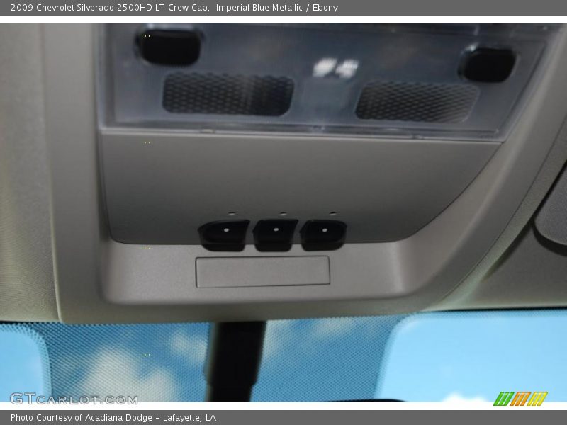 Imperial Blue Metallic / Ebony 2009 Chevrolet Silverado 2500HD LT Crew Cab