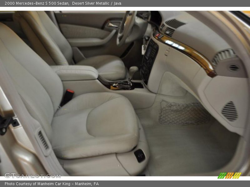 Desert Silver Metallic / Java 2000 Mercedes-Benz S 500 Sedan
